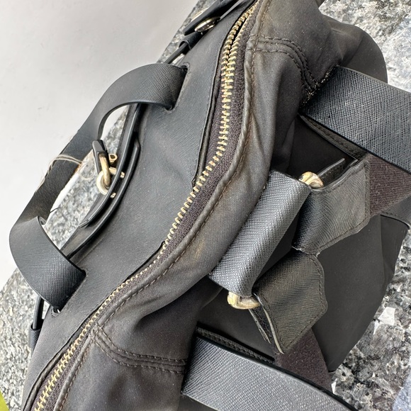 HENRI BENDEL Jetsetter Black Nylon Convertible Backpack/ Crossbody Bag main image 14